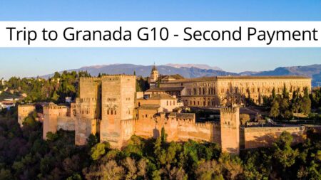 Trip to Granada Second Payment