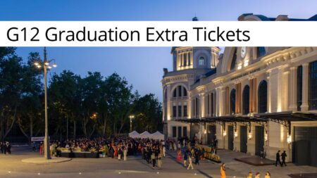 G12 Graduation extra tikets